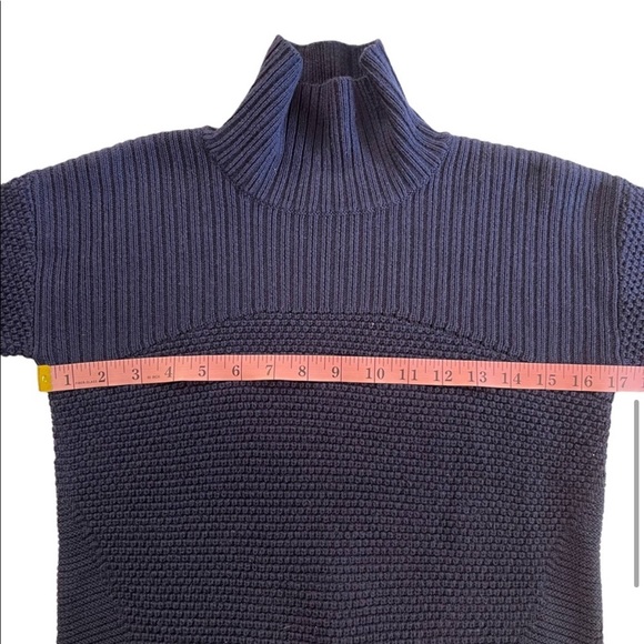 Lululemon Warm & Restore Midnight Navy Merino Wool Sweater - Picture 5 of 8